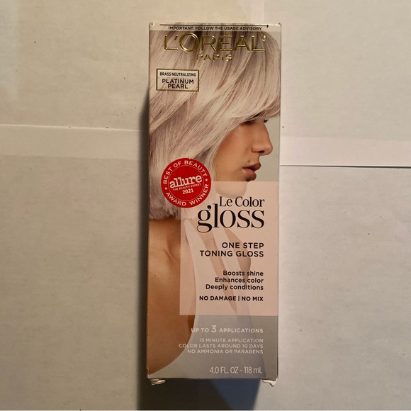 L'Oreal Hair Loreal Le Color Gloss One Step Toning Gloss 4 Fl Oz